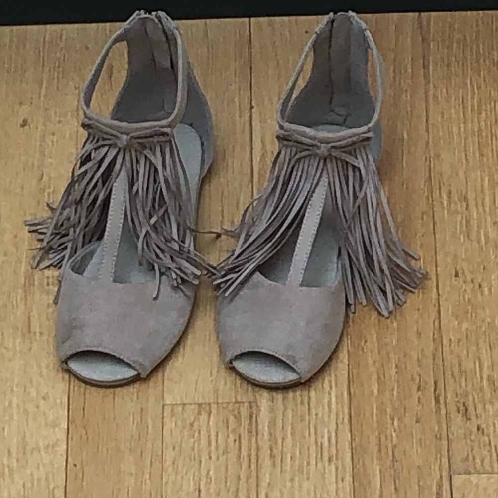 Joyfolie girls tassel shoes
